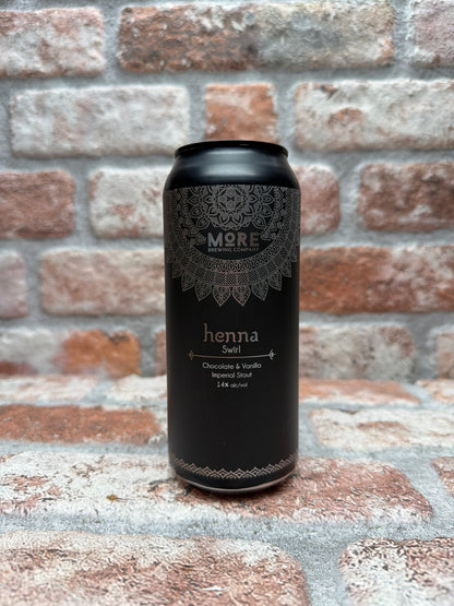 More Brewing Company Henna: Swirl Stout - 47.3 CL (1 pint)
