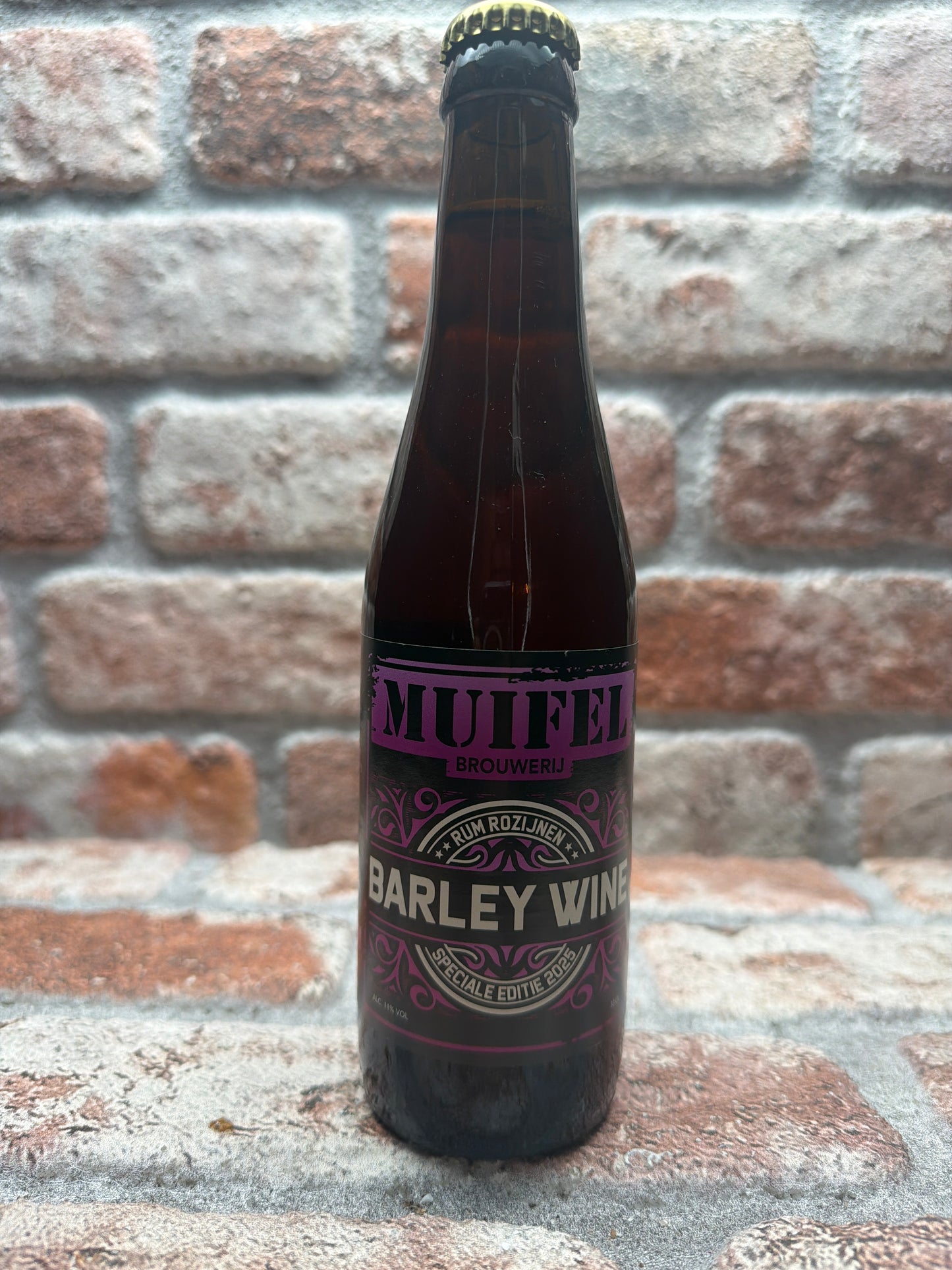 Muifel Brouwerij Barleywin Rum Rozijnen Special edition 2025 Barleywine - 33 CL
