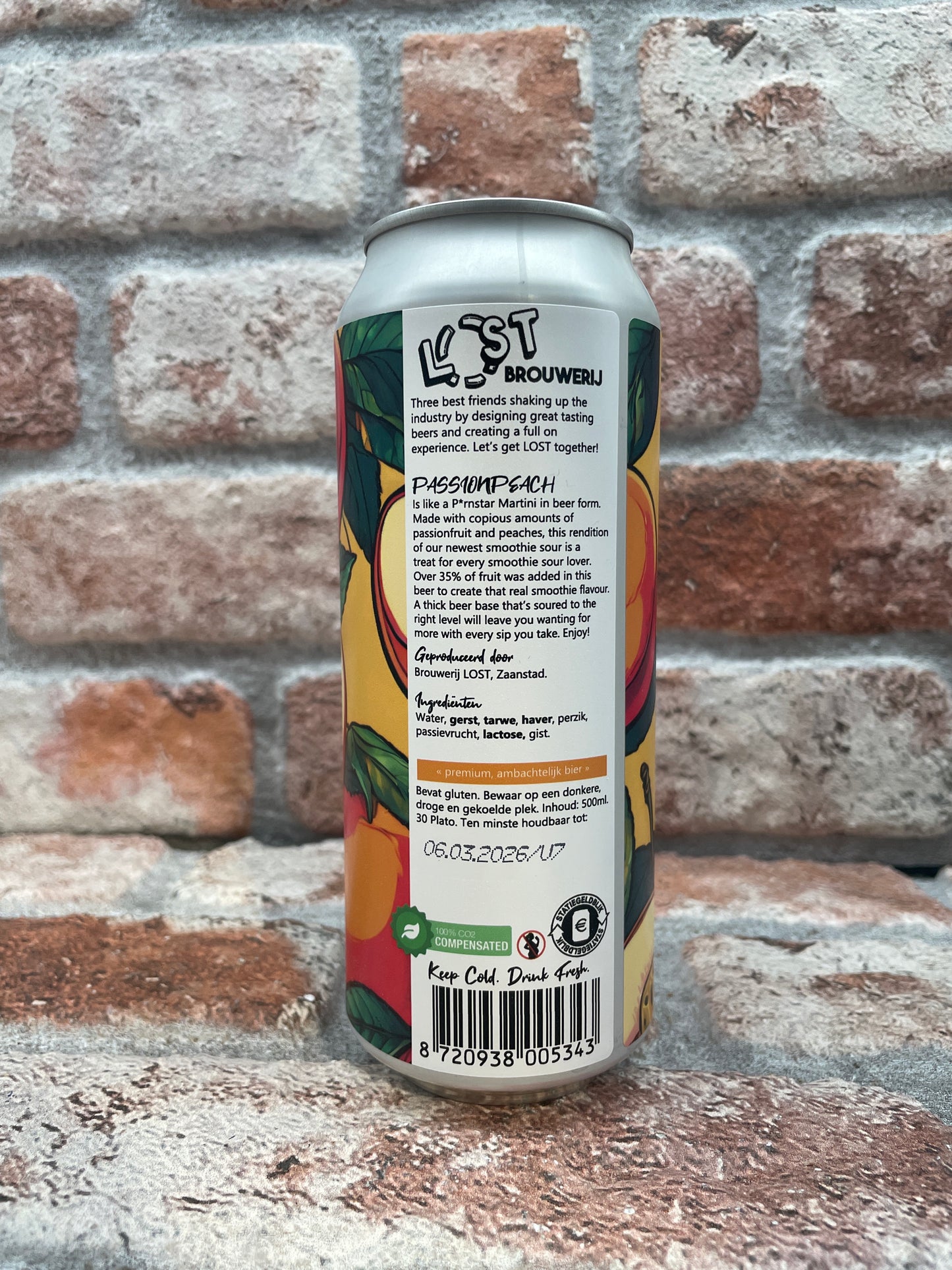 Brouwerij Lost Passionpeach Smoothie Sour - 50 CL