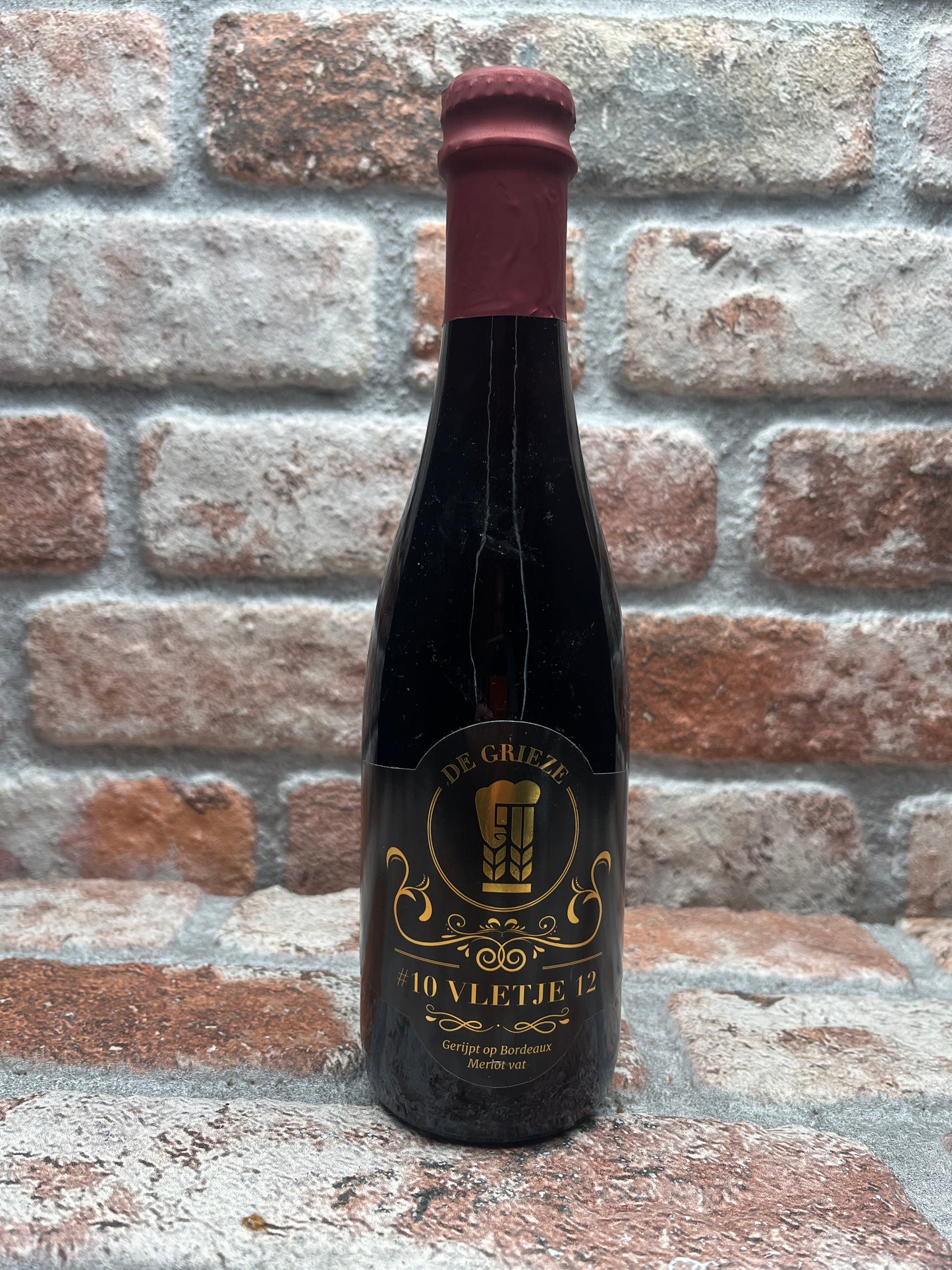 De Grieze #10 Vletje 12 Bordeaux Merlot Barrel Aged Quadrupel - 37.5 CL