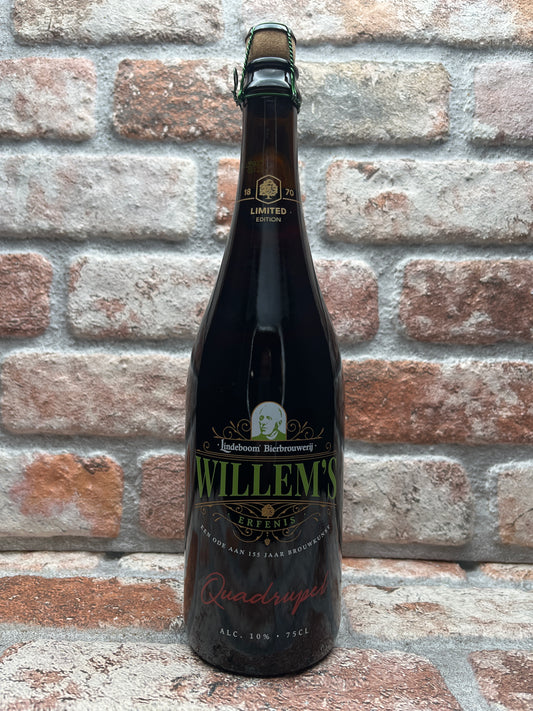 Lindeboom Willem's Erfenis: Quadrupel Quadrupel - 75 CL