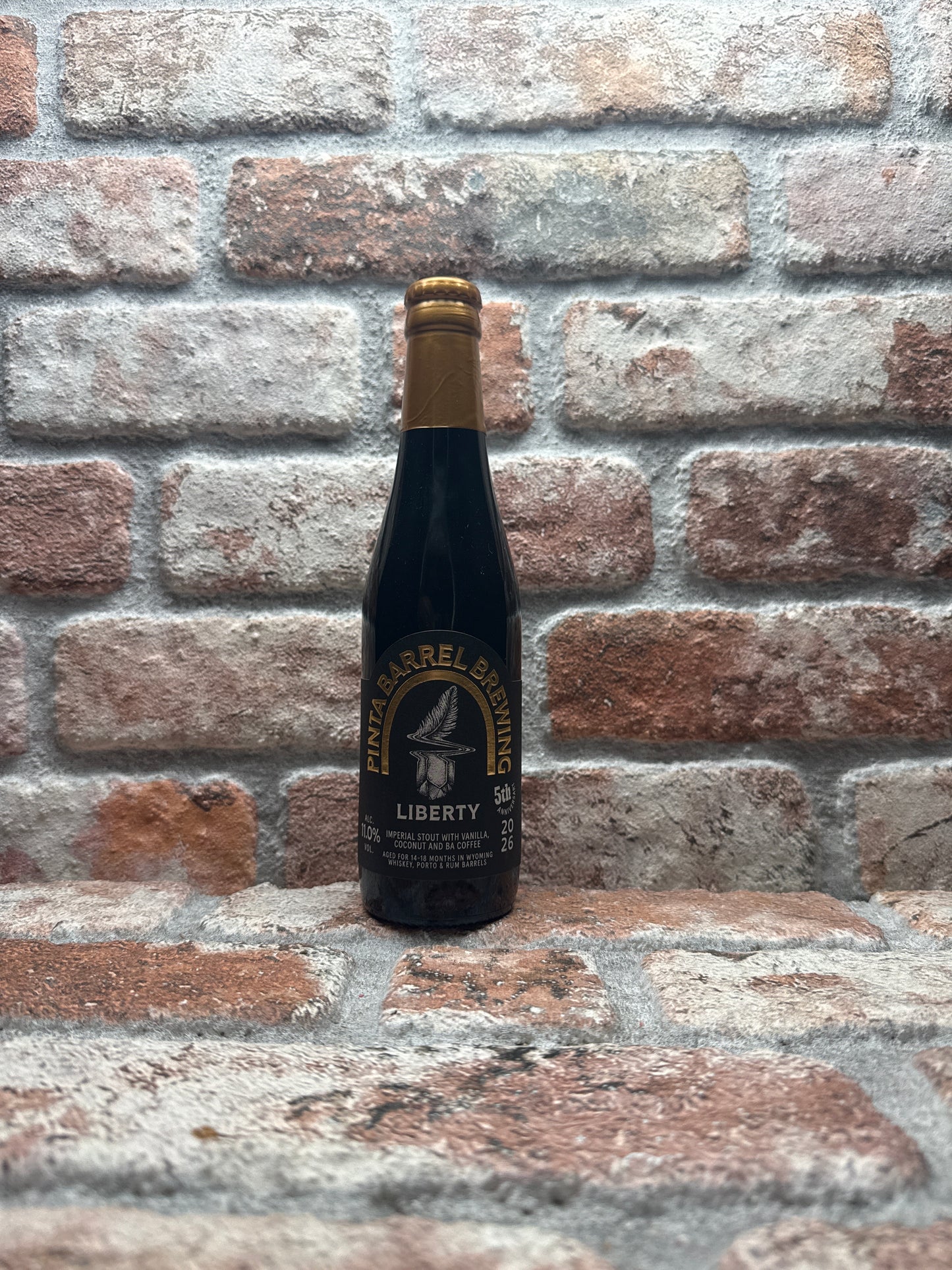 PINTA Barrel Brewing Liberty 5th Anniversary (2026) Stout - 33 CL