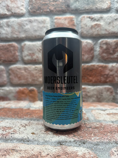 Moersleutel Pastry Factory: Panna Cotta With Tonka Pastry Stout - 44 CL