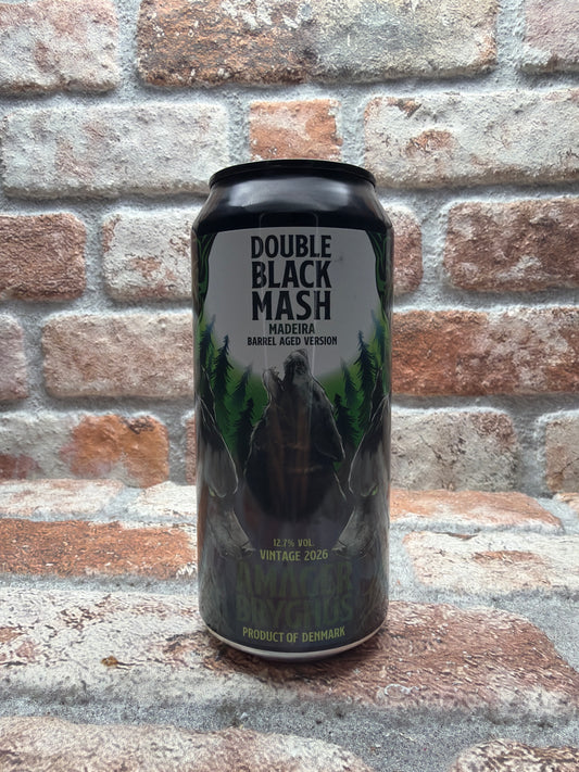 Amager Bryghus Double Black Mash (2026) Madeira Barrel Aged Version Stout - 44 CL
