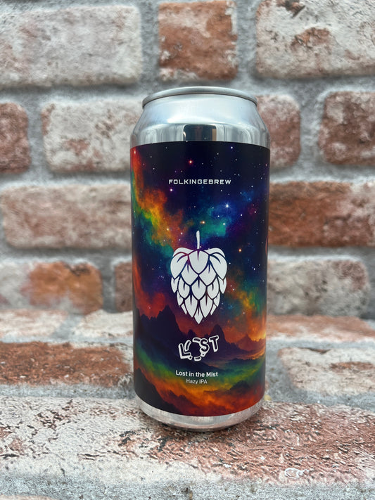 Folkingebrew Lost In The Mist Collab Brouwerij Lost NEIPA - 44 CL