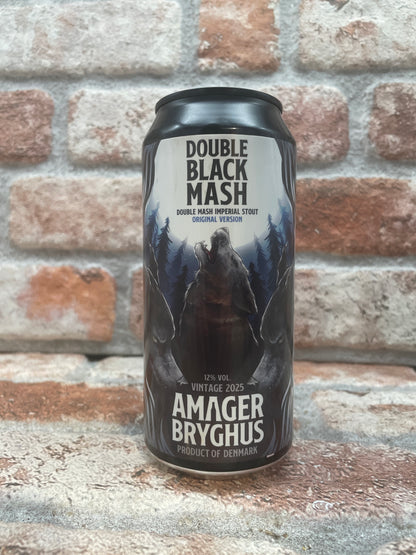 Amager Bryghus Double Black Mash Versione Originale 2025 Stout - 44 CL