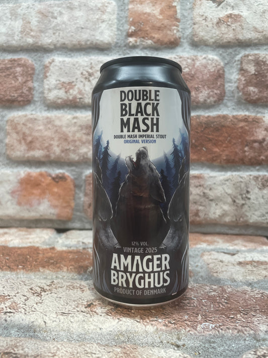 Amager Bryghus Double Black Mash Versione Originale 2025 Stout - 44 CL