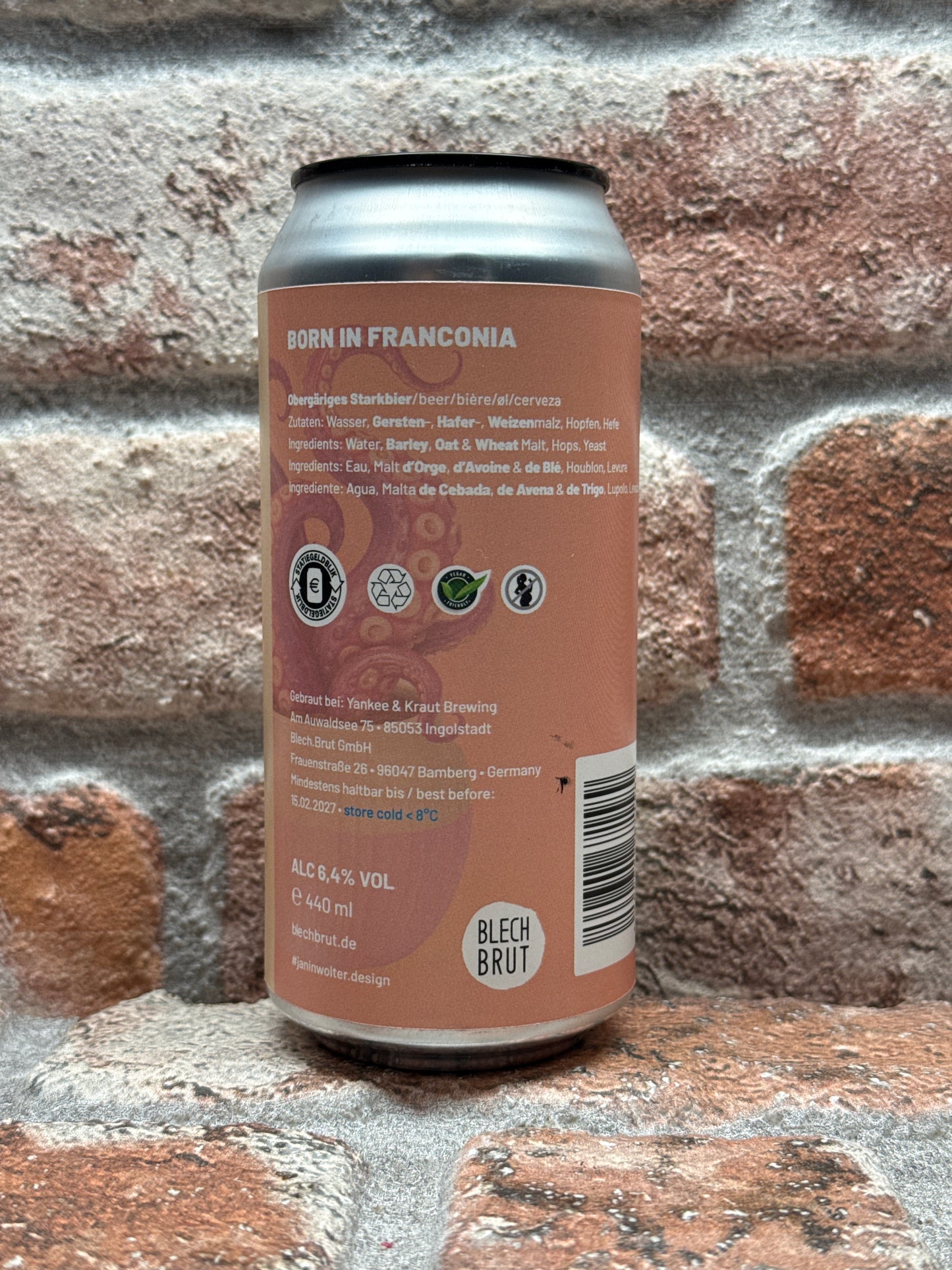 Blech.Brut TENTAPOD IPA - 44 CL