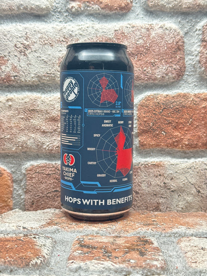 Hoppy People Hops With Benefits IPA - 44 CL