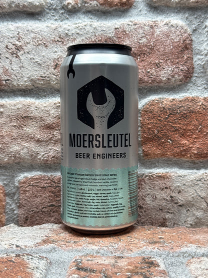 Moersleutel Barcode: Silver & Aquamarine Stout - 44 CL