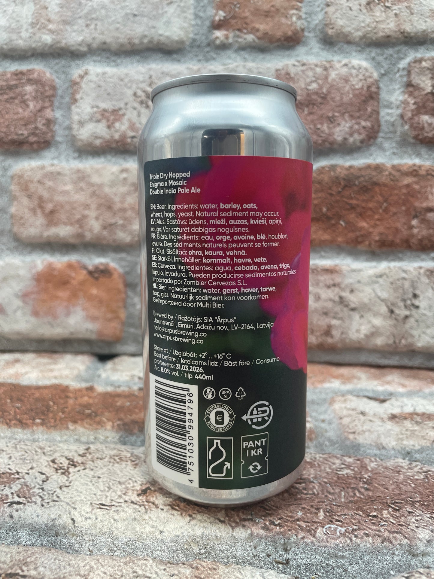 Arpus TDH Enigma x Mosaico DIPA - 44 CL