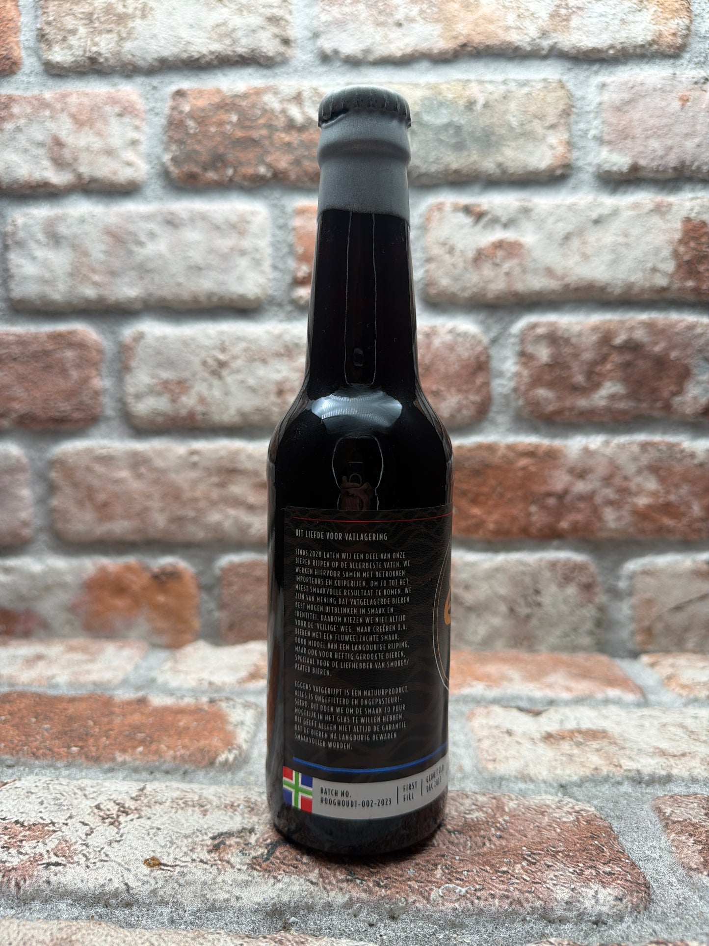 Eggens Quadrupel Vatgerijpt 002/2023 - Sherry Oloroso / Hooghoudt Jenever - 33 CL