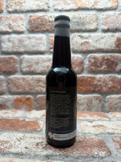 Eggens Quadrupel Vatgerijpt 002/2023 - Sherry Oloroso / Hooghoudt Jenever - 33 CL