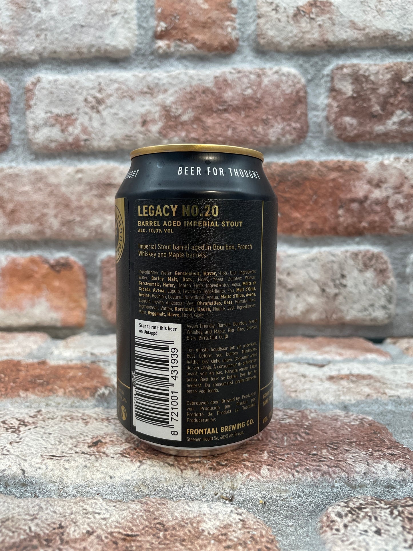 Frontale Legacy No. 20 Stout - 33 CL
