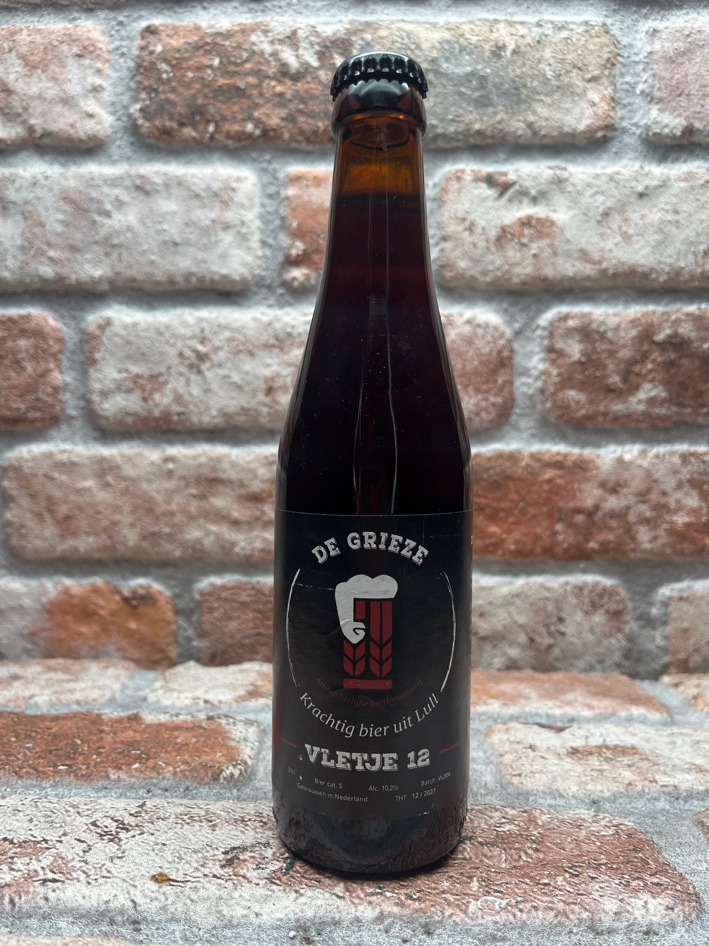 De Grieze Vletje 12 Quadrupel - 33 CL