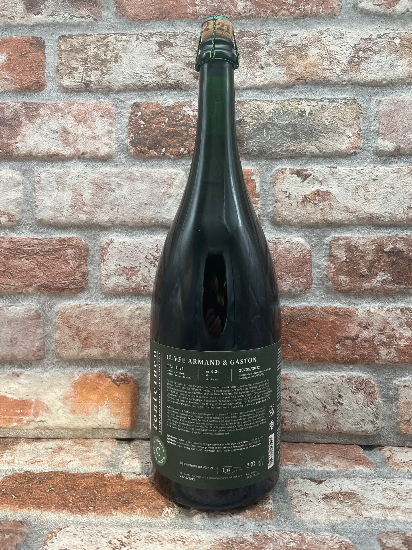 3 Funtains Civée Armand & Gaston (Stagione 21/22) Miscela N. 73 Lambics/Guuse - 1,5 L