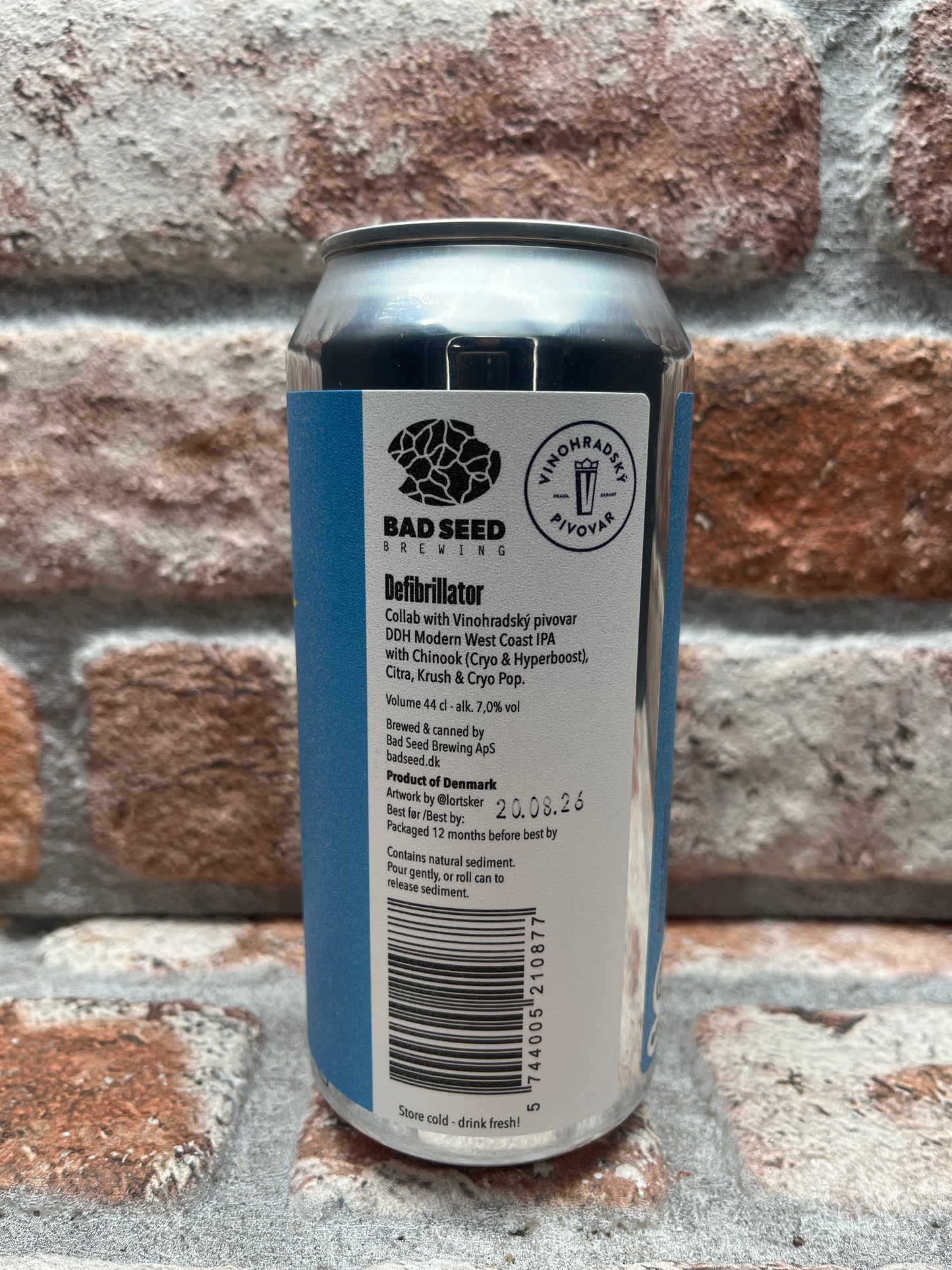 Defibrillatore IPA per la produzione di Bad Seed - 44 CL
