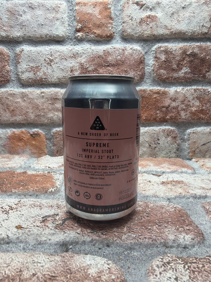 Anagram Brewery Supreme Stout - 33 CL