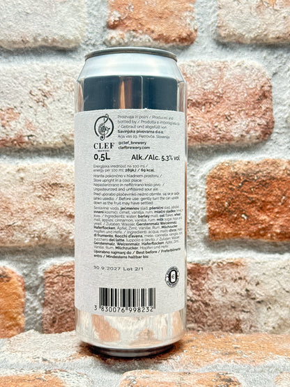 Clef Brewery Jabolcni Strudelj- Apple Strudel Sour - 50 CL