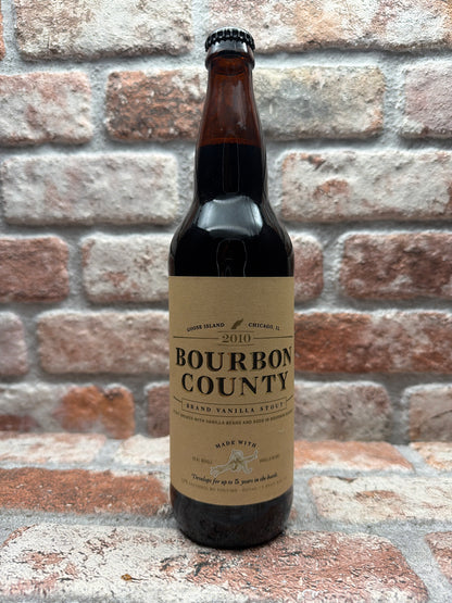 Goose Island Bourbon County Brand Stout Vanilla Rye 2010 Stout - 65 CL