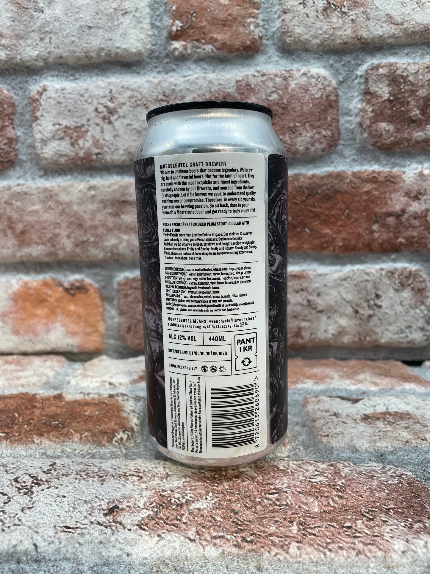 Moersleutel Suska Sechlonska Prugna Affumicata 2022 Stout - 44 CL