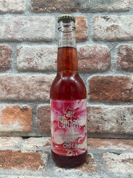 Elegast Redlove Rosé Sparkling Orchard Cider - 33 CL