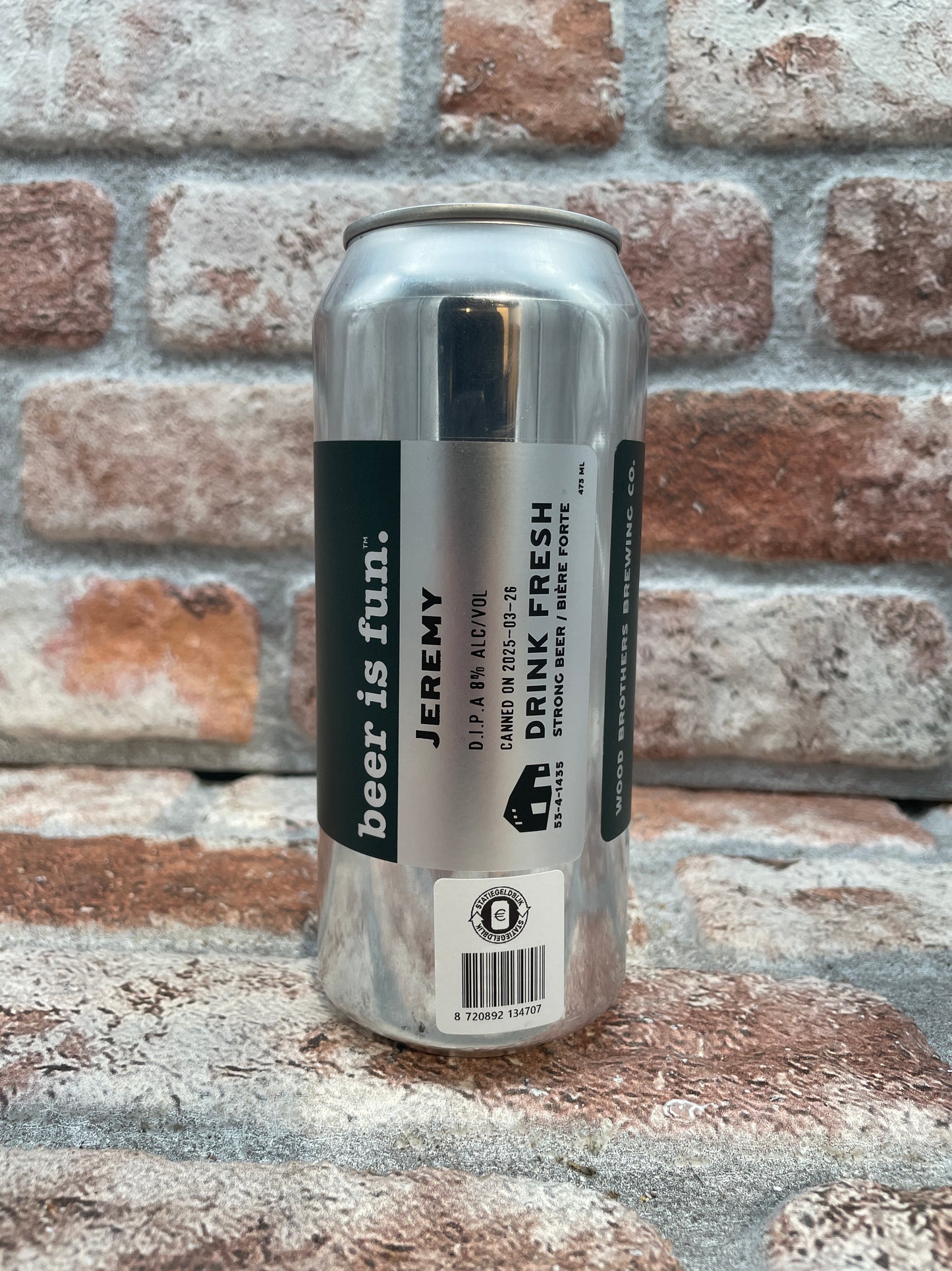 Wood Brothers Jeremy DIPA - 47.3 CL (1 pinta)