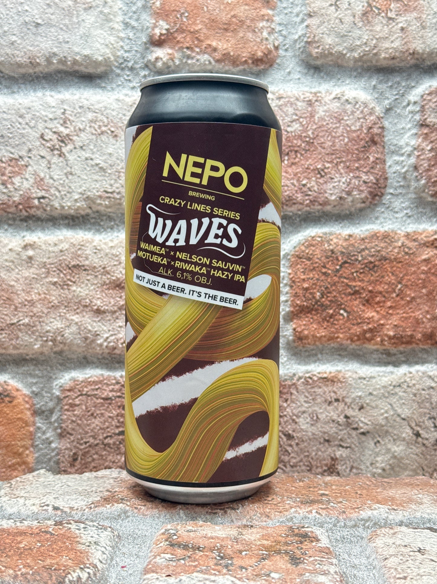 Nepo Brewing Crazy Lines Series: Waves IPA - 44 CL