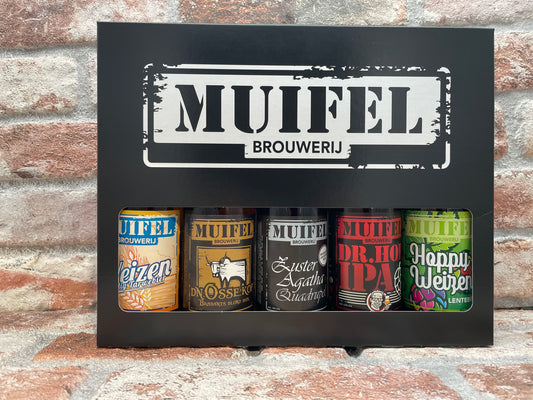 Set Regalo Birrificio Muifel Confezione Regalo da 5 Bottiglie - 33 CL