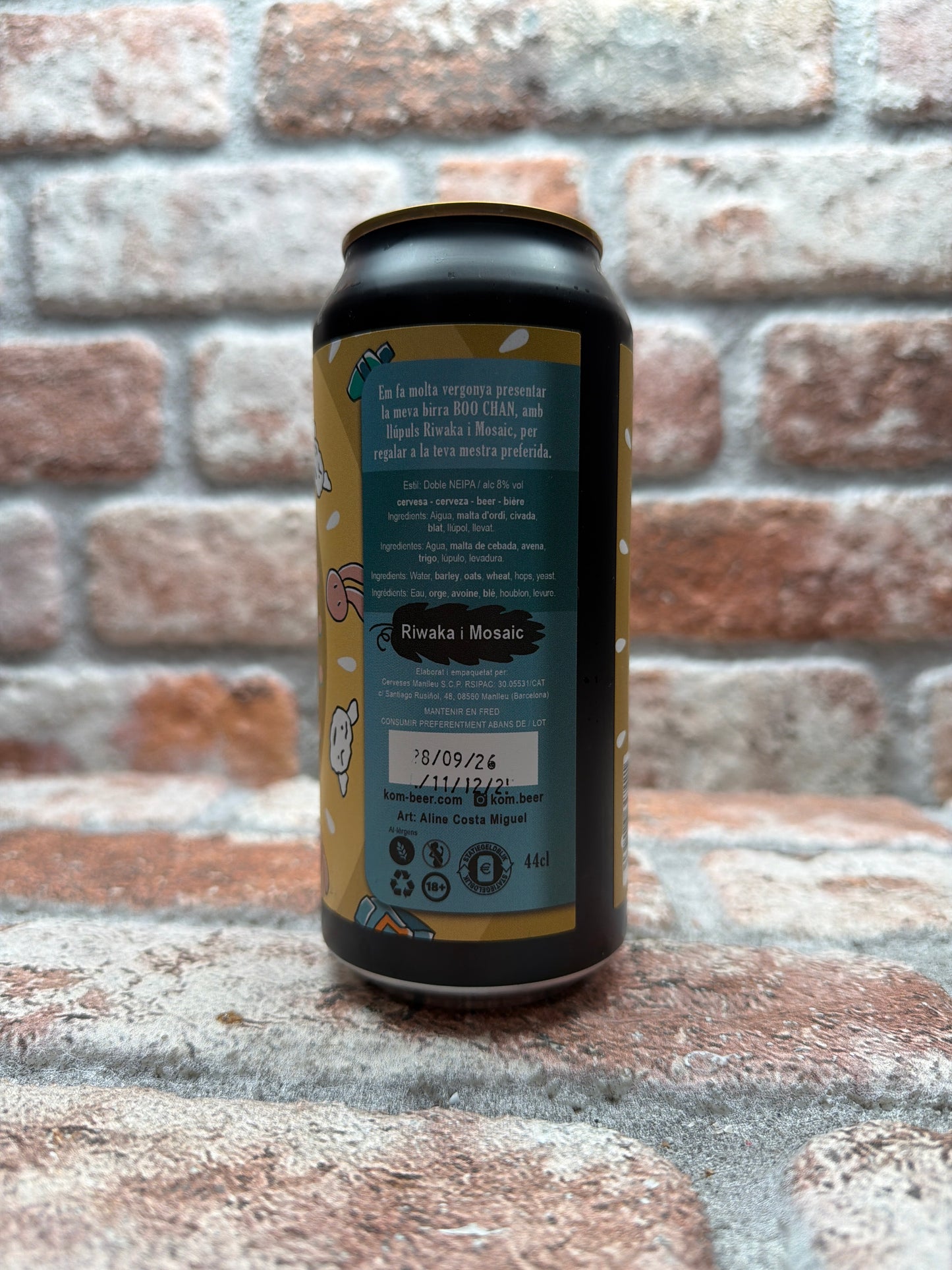 KOM Beer Boo Chan IPA - 44 CL