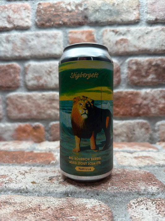 Stigbergets Bryggei Big Bourbon Barrel Aged Vanilla 2024 Stout - 44 CL