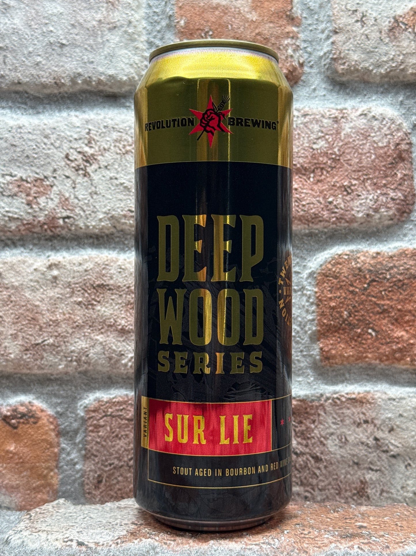 Revolution Brewing Sur Lie: Deep Wood Series Stout - 47.3 CL (1 pint)