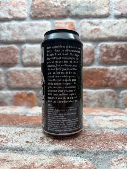 Amager Bryghus Double Black Mash (2026) Madeira Barrel Aged Version Stout - 44 CL