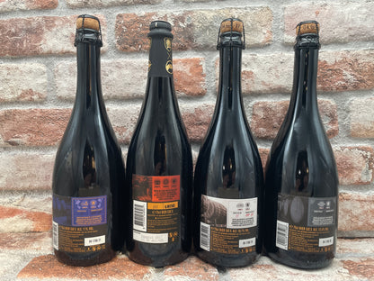 Hertog Jan Grand Prestige Set completo Maturato in botte 4 bottiglie senza scatola 2017 Barleywine - 75 CL