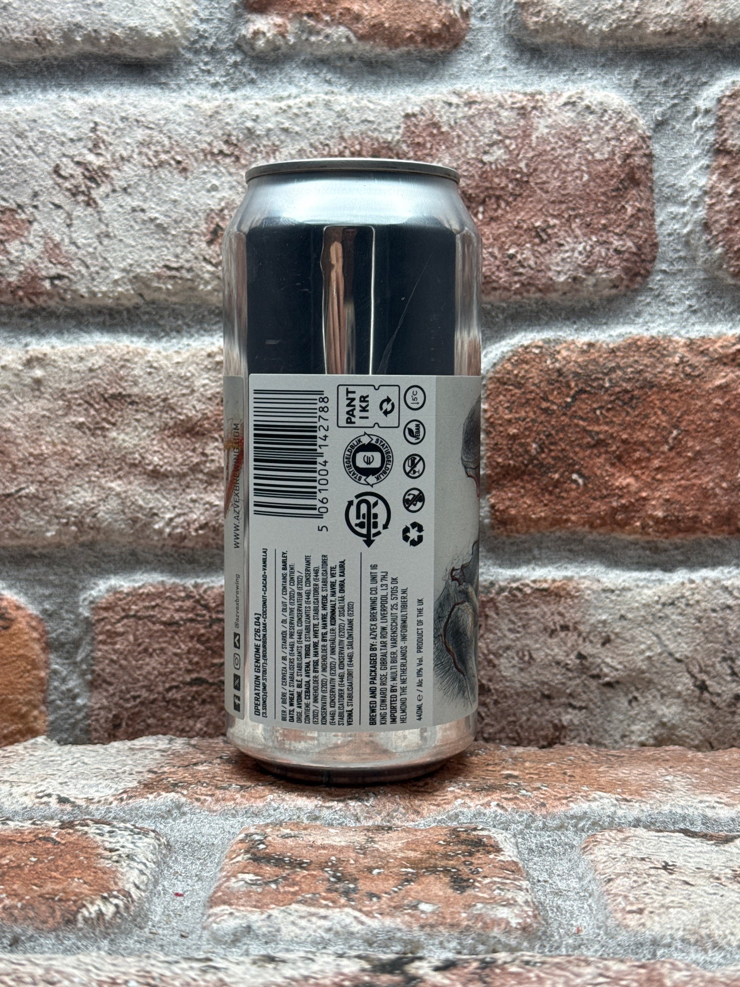 Azvex Brewing Company Operation Genome [26.04] - 3 Sons Stout - 44 CL