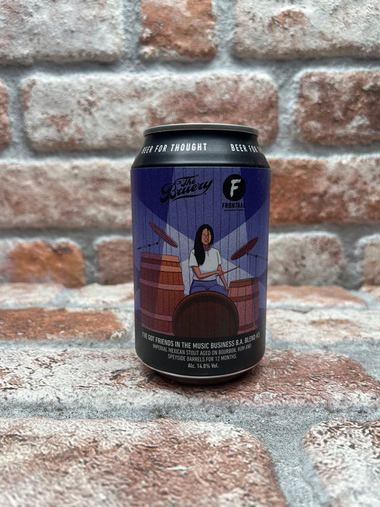 Frontale Ho amici nel mondo della musica B.A.Miscela #3 2021 Stout - 33 CL