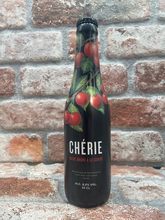 Birra Scura Chérie con La Cherise Fruitbier - 33 CL