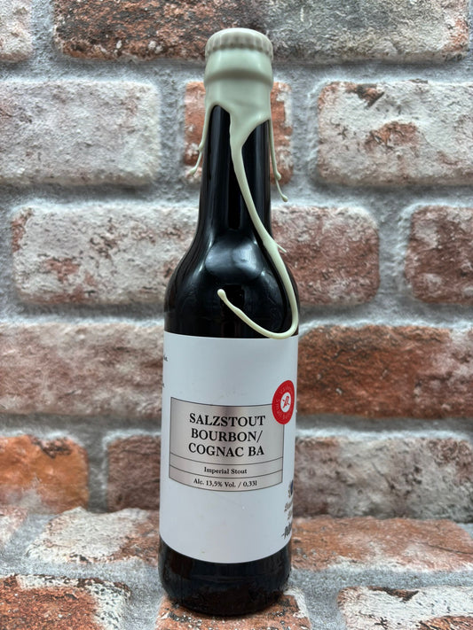 Pühaste Salzstout Bourbon/Cognac BA (Serie Argento) Stout - 33 CL
