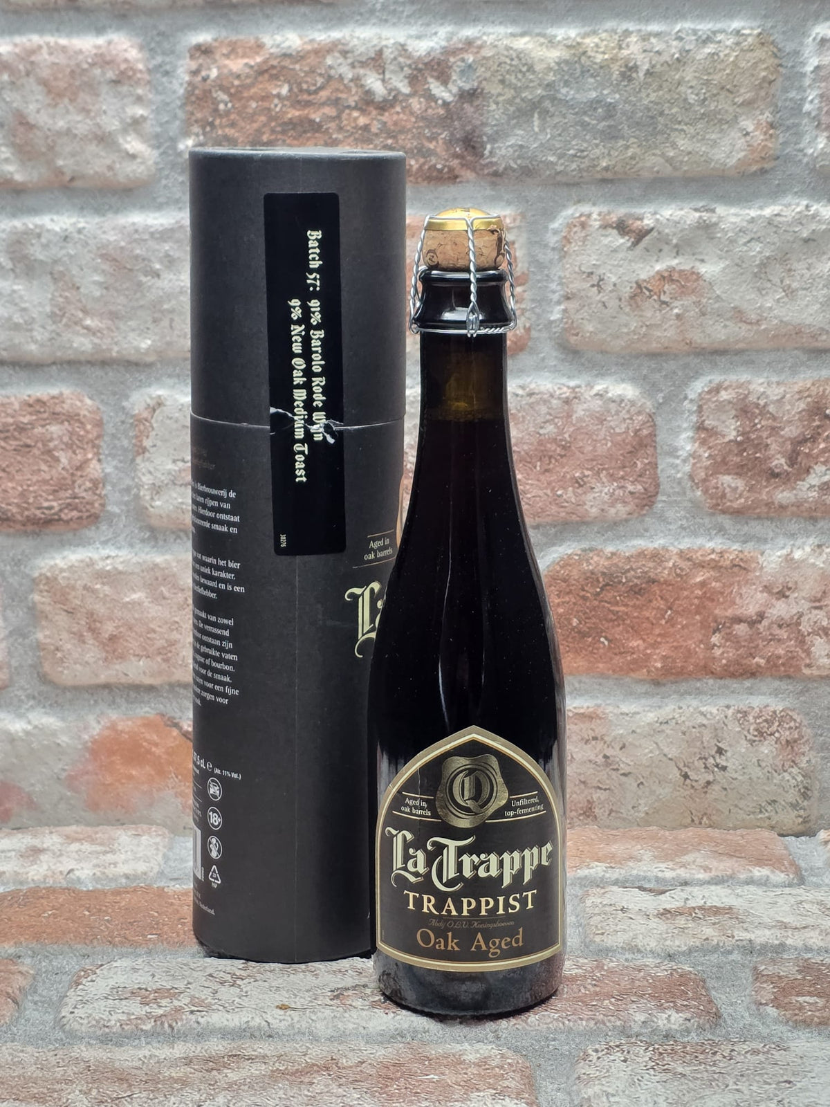 Bierbrouwerij de Koningshoeven La Trappe Quadrupel Oak Aged Batch #57 - 37.5 CL