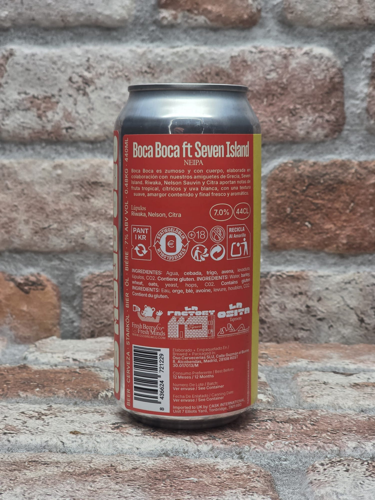 Oso Brew Co Boca Boca IPA - 44 CL