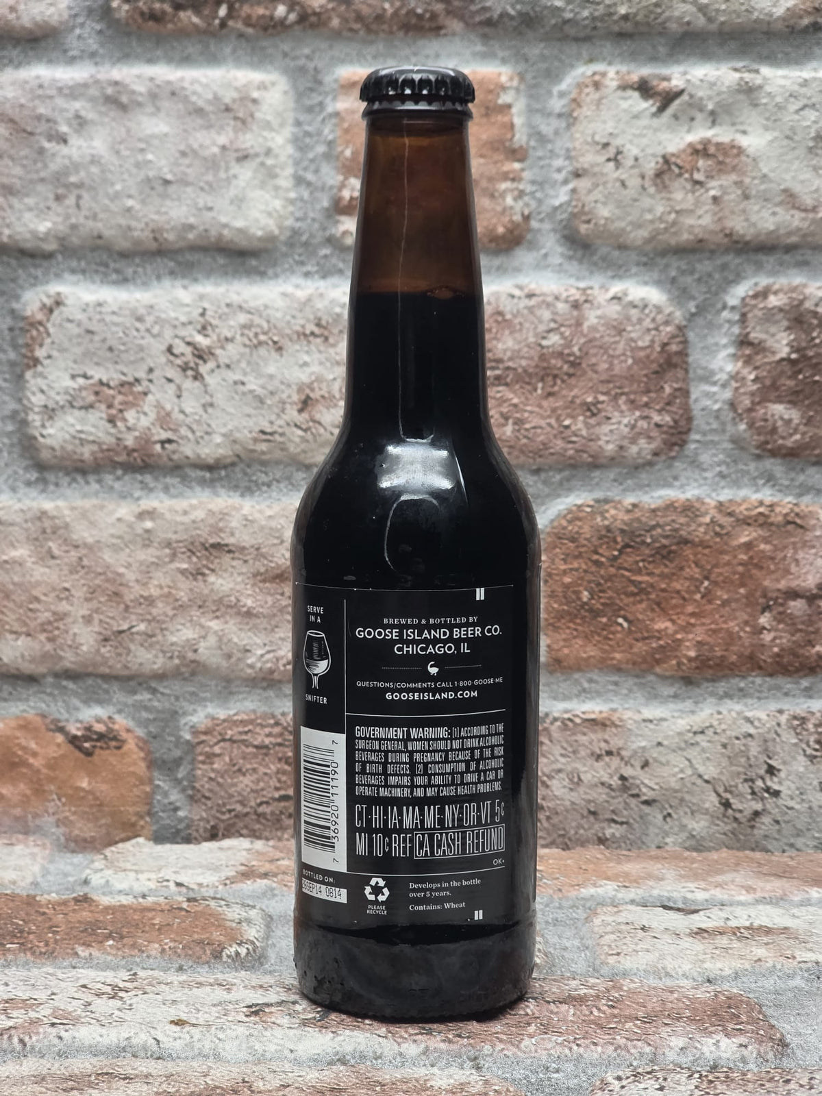 Goose Island Beer Co. Bourbon County Brand Stout (2014) 14.4% - 35 CL