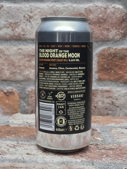 Verdant Brewing Co The Night of the Blood Orange Moon IPA - 44 CL