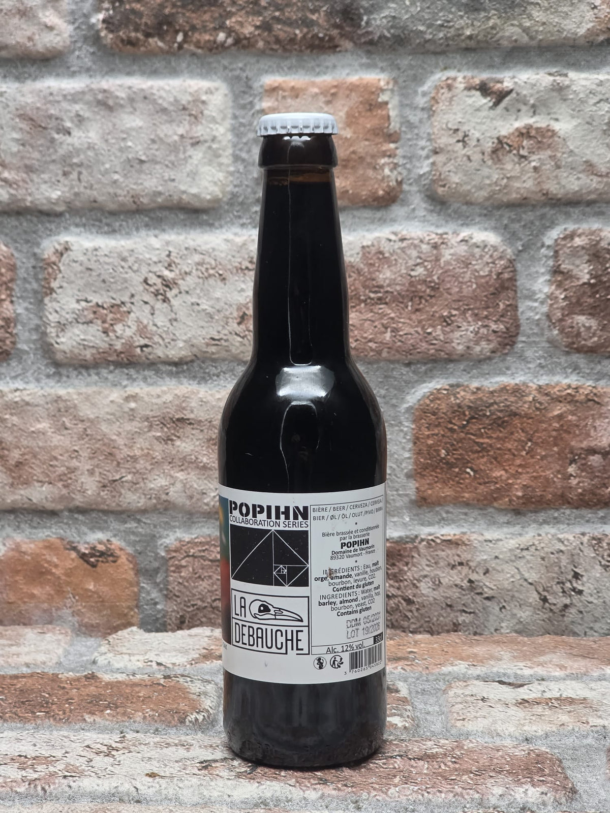 Popihn IMPERIAL STOUT - ALMOND / VANILLA / BOURBON & OAK - 33 CL