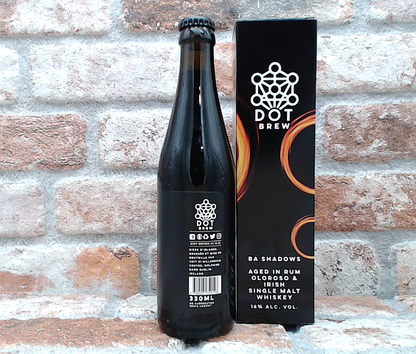 Dot Brew Barrel Aged Shadows Invecchiato in Rum Oloroso e Malto Irlandese 2024 Barleywine - 33 CL