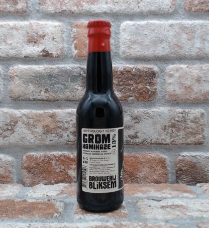 Brouwerij Bliksem Serie antologica GROM Kamikaze Stout - 33 CL