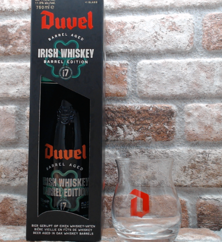 Distintivo Duvel Barrel Aged #7 Irish Whiskey incl.Bicchiere Tripel - 75 CL