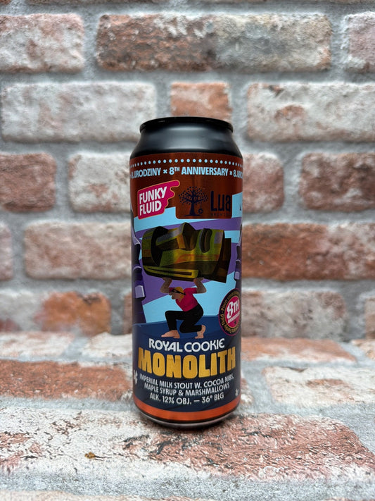 Funky Fluid Royal Cookie: Monolith
