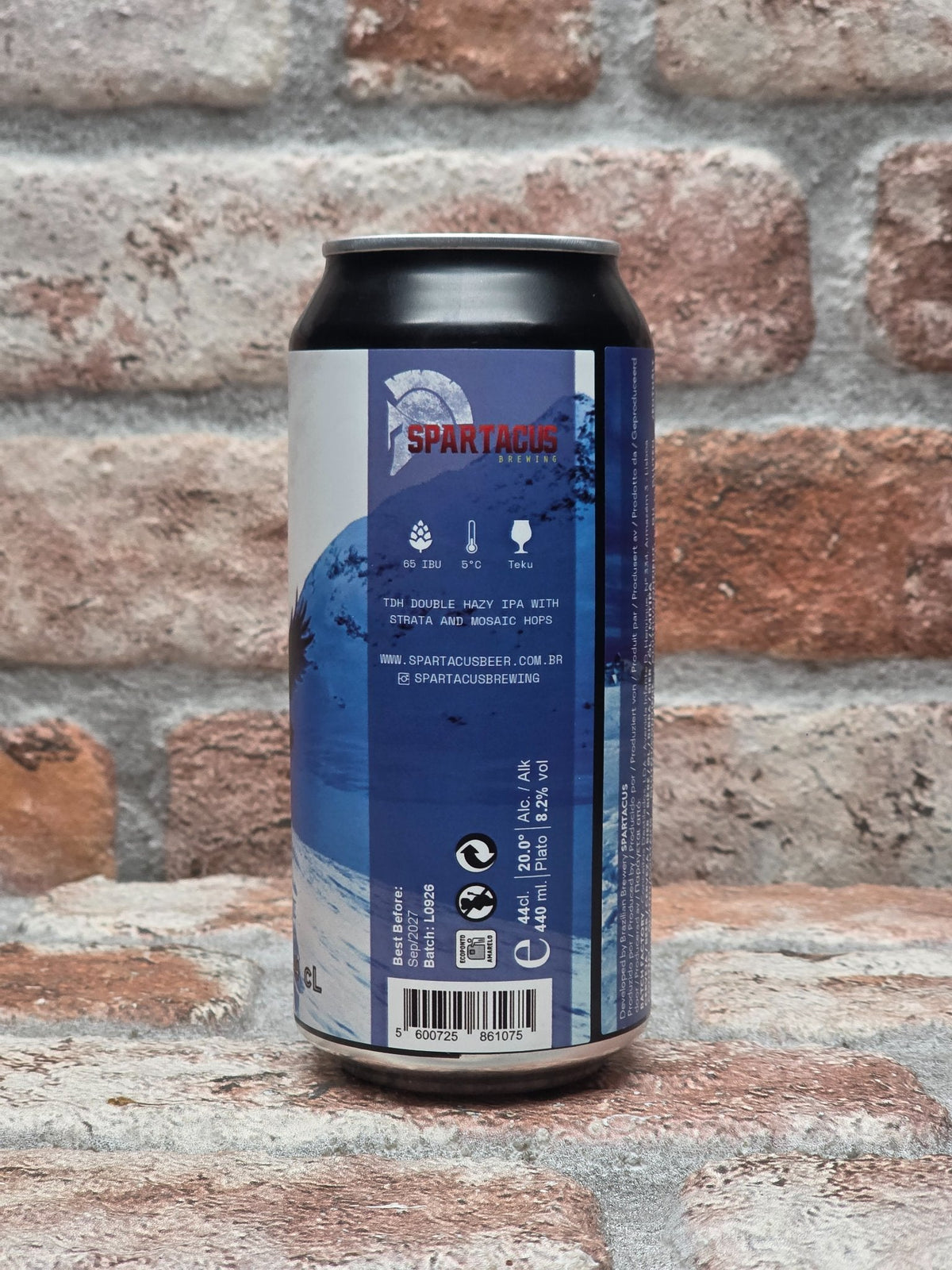 Spartacus Brewing Haven — achterkant