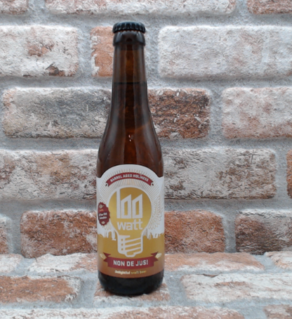 100 Watt Non De Jus!Tripel della Santità invecchiato in botte - 33 CL