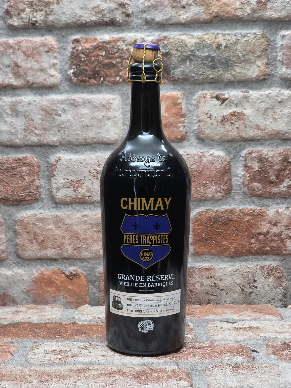 Chimay Grande Réserve Vieillie en Barriques - Cognac (15/03/2016) Quadrupel - 75 CL